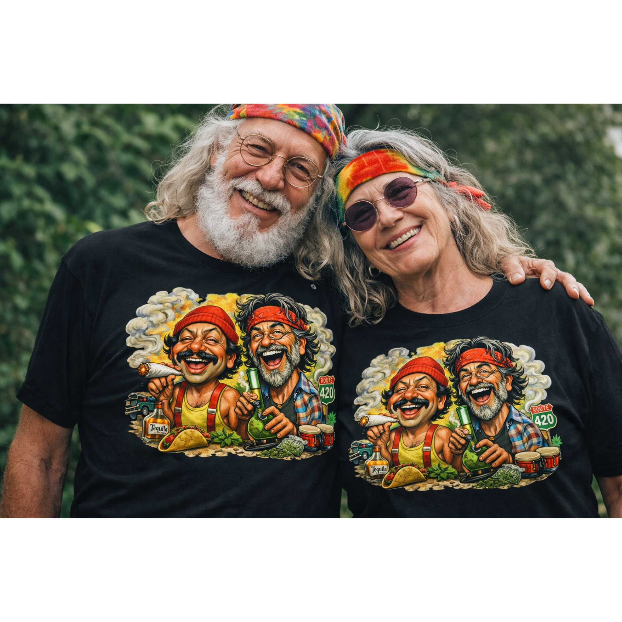 Rock Comic Couples Tee's