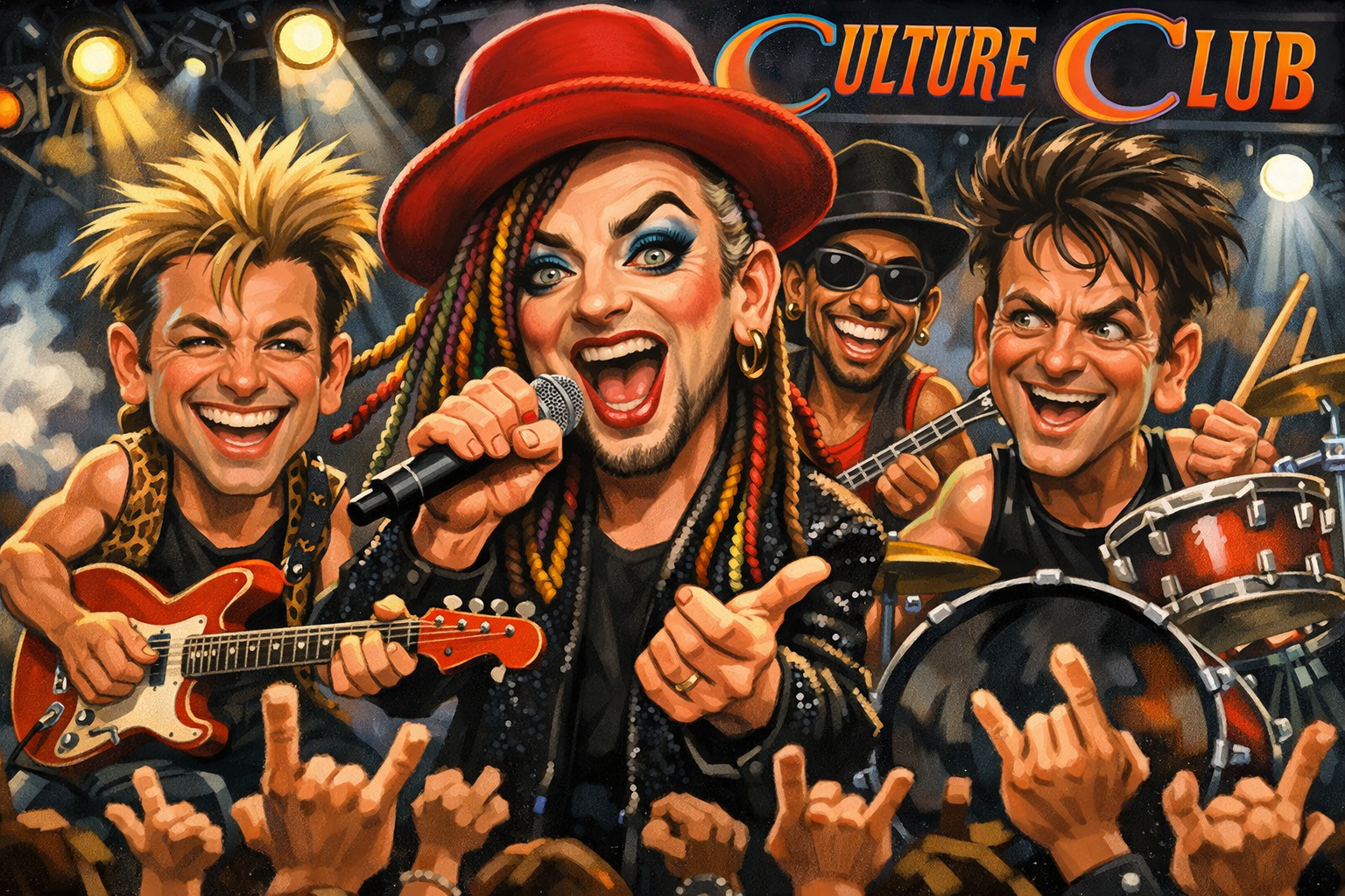 Rock Through the Decades Poster Collection