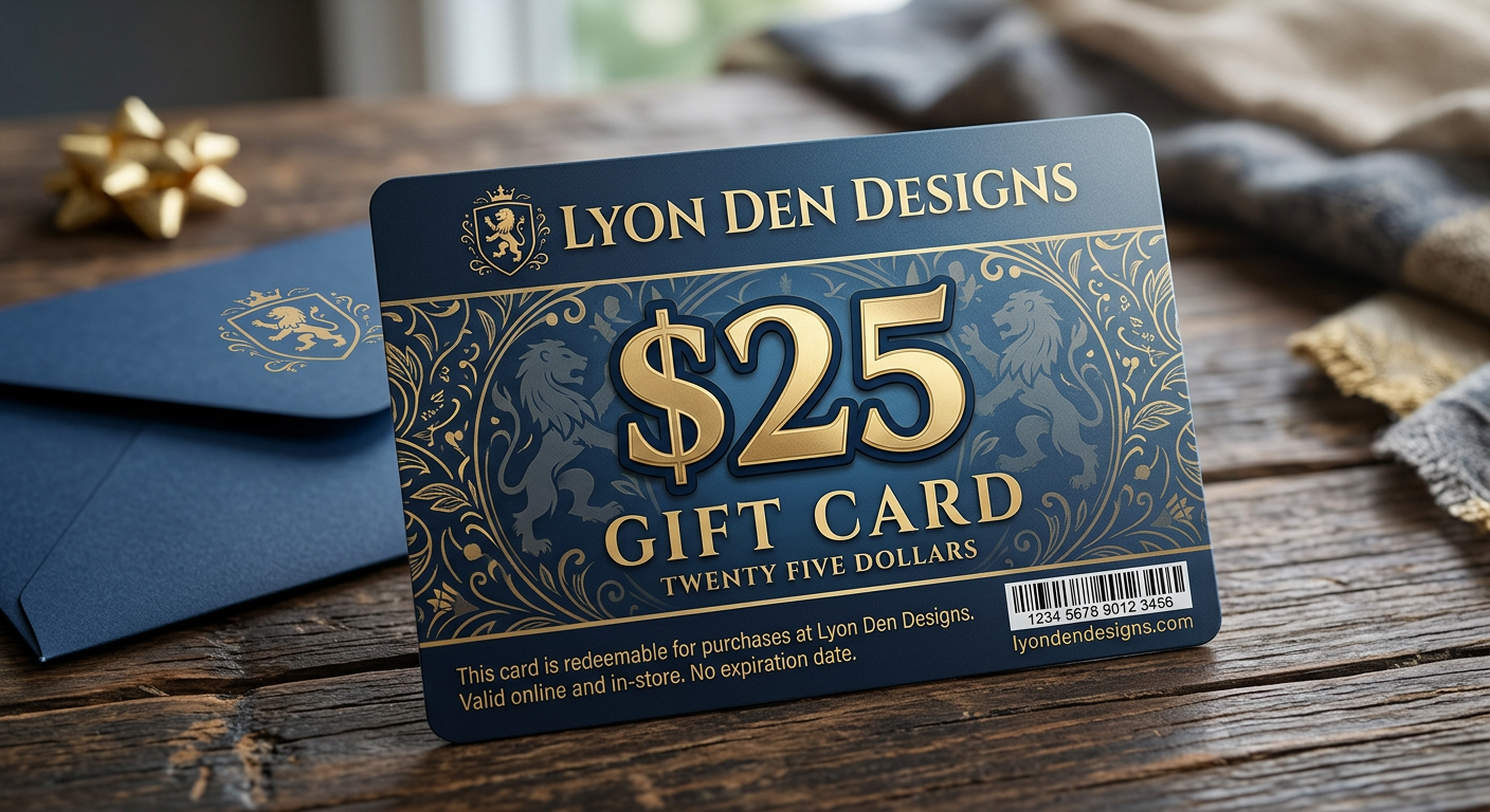 Lyon Den Designs Gift Card