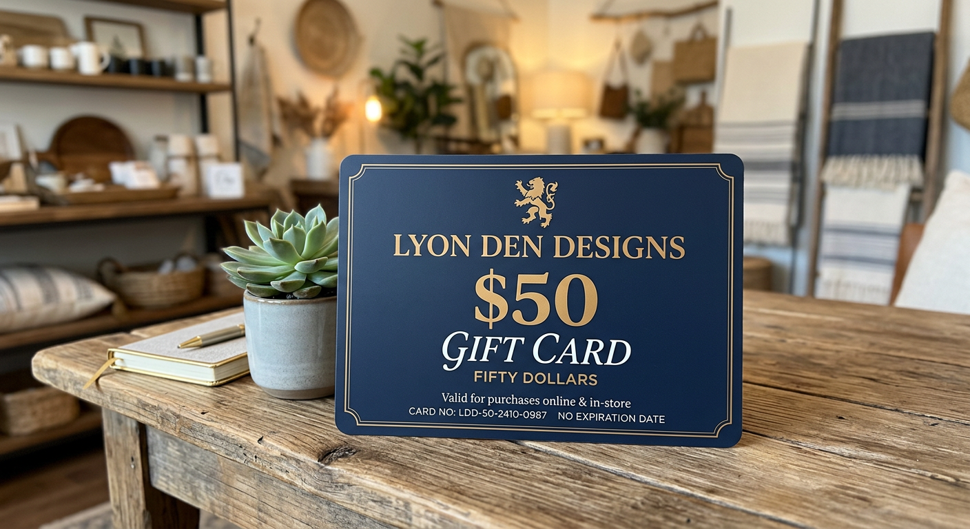Lyon Den Designs Gift Card