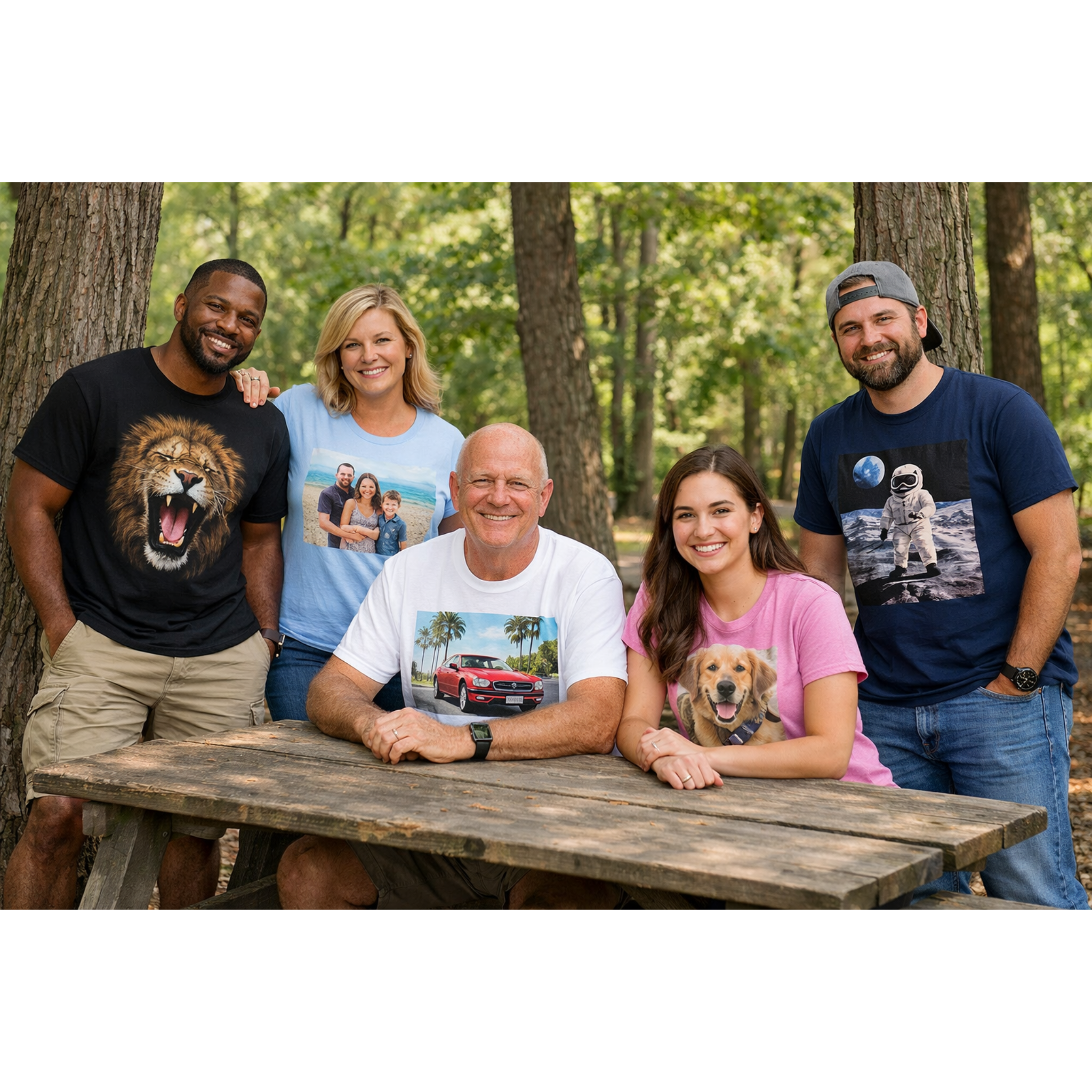 Design Your Own DTF Print Tee - Lyon Den Designs