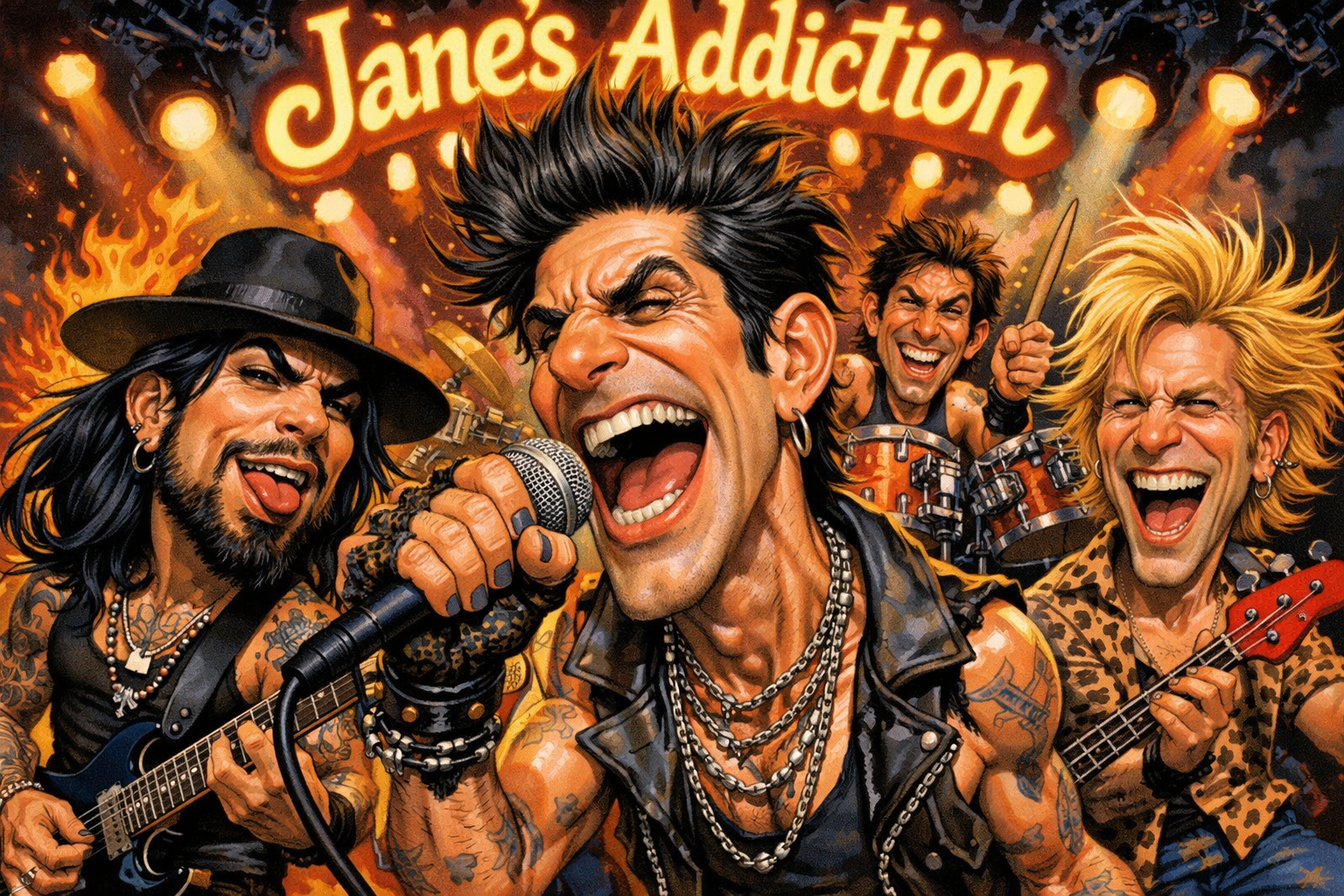 Rock Through the Decades Poster Collection