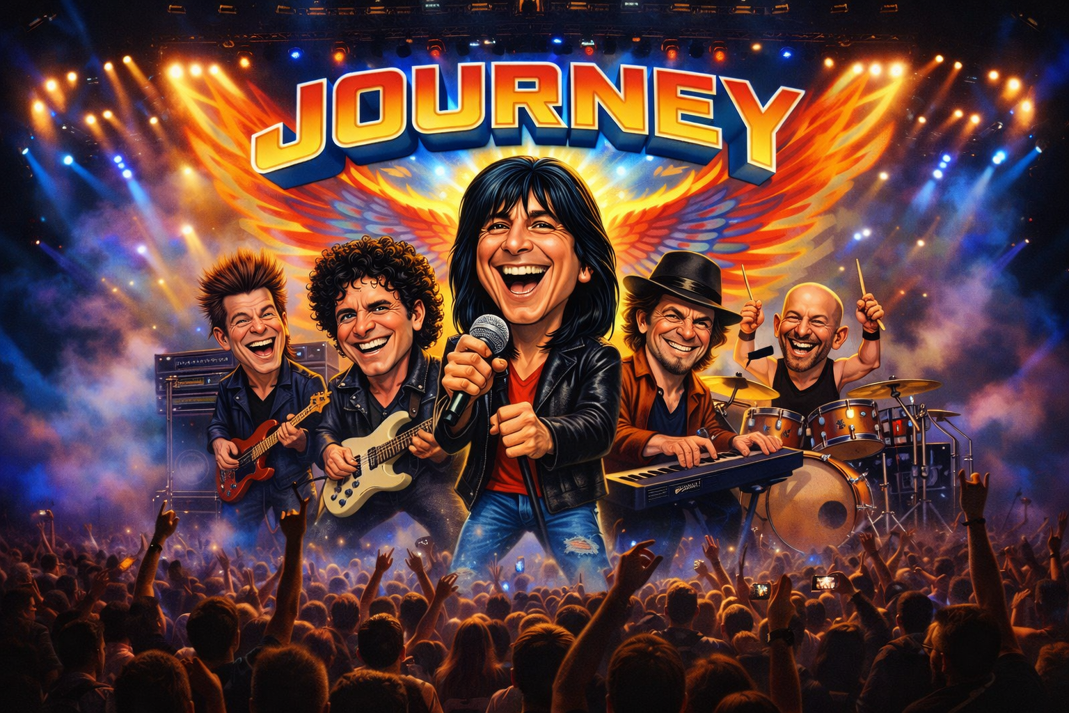 Rock Through the Decades Poster Collection