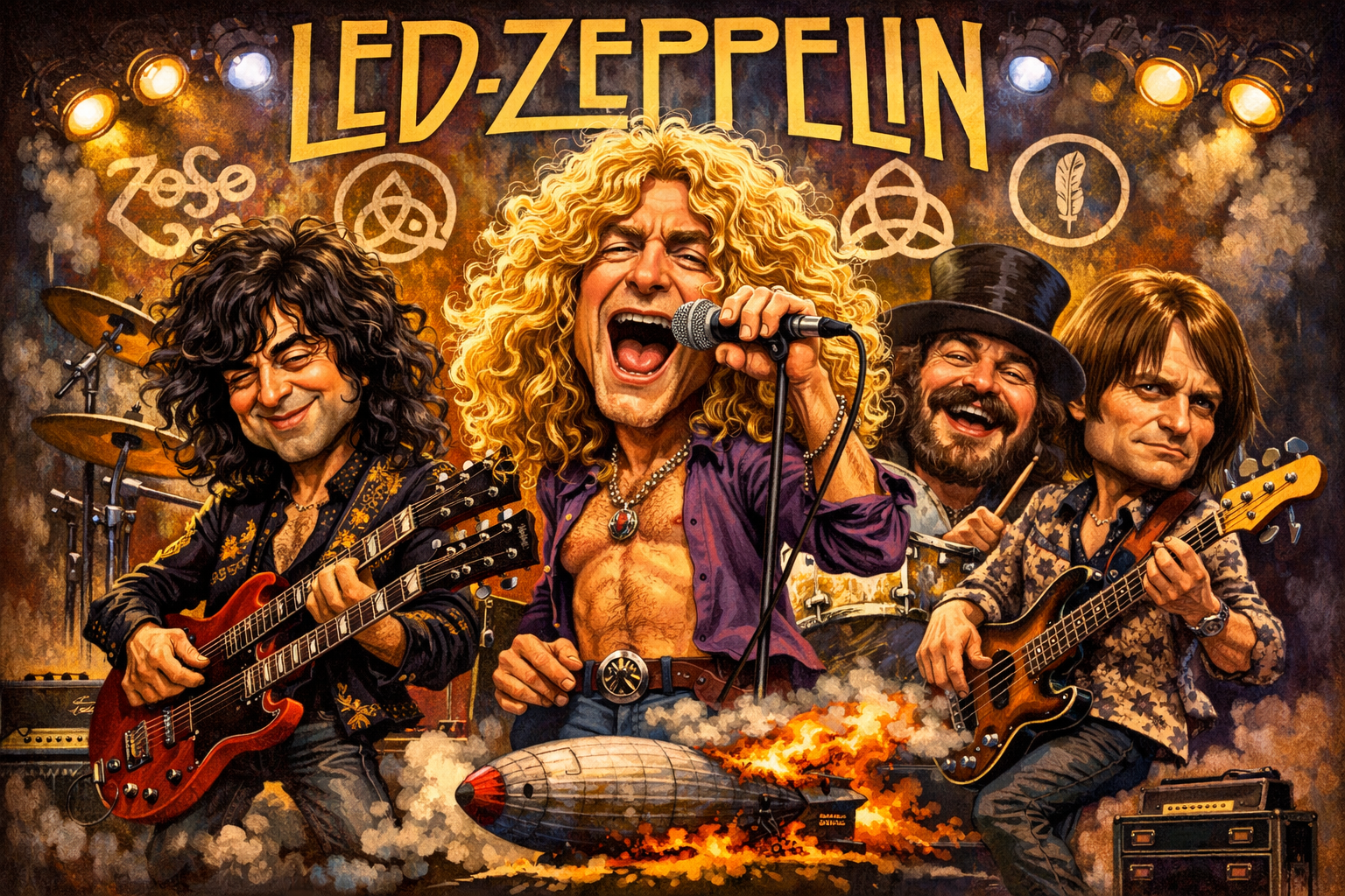 Rock Through the Decades Poster Collection