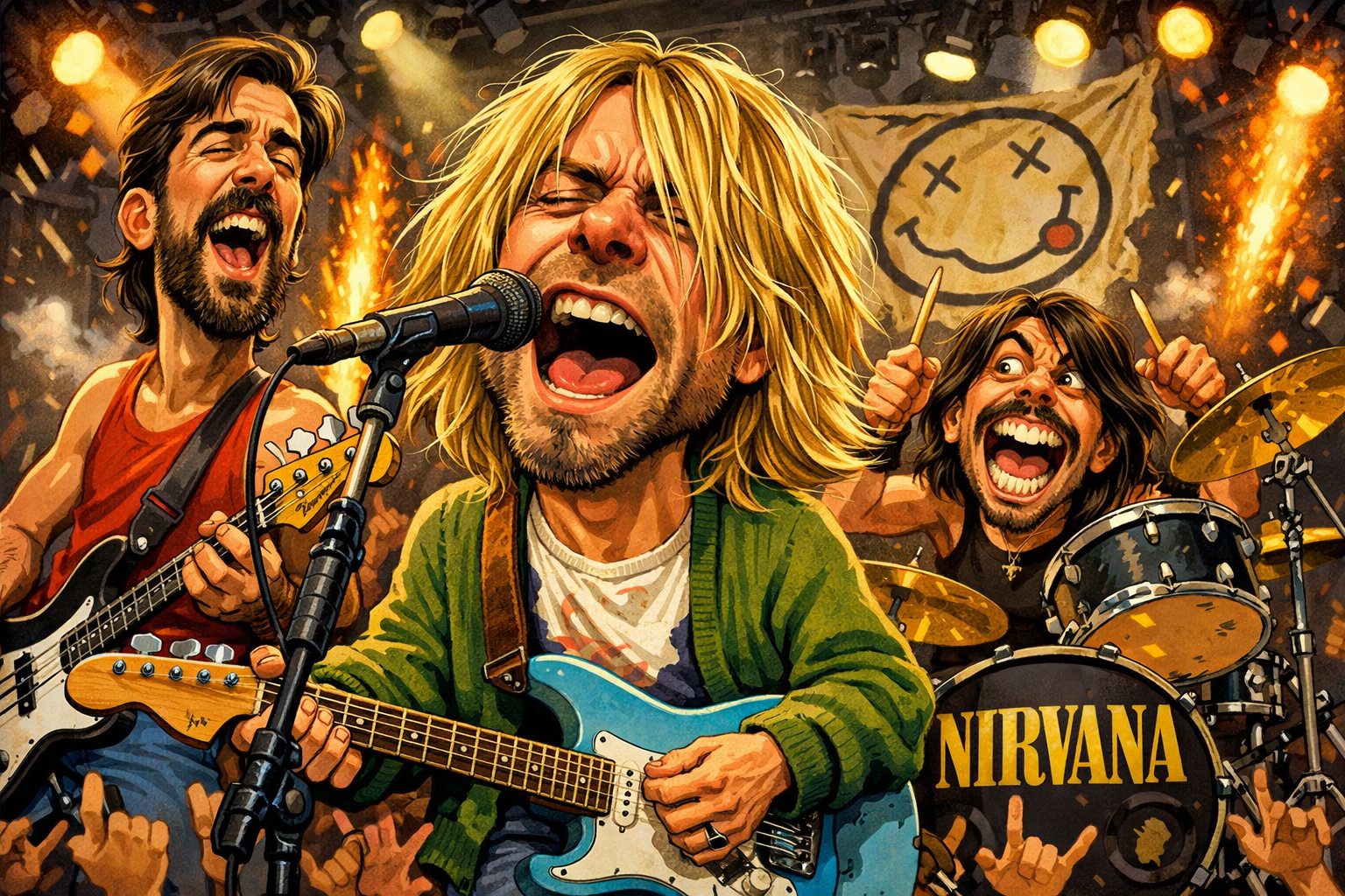 Rock Through the Decades Poster Collection