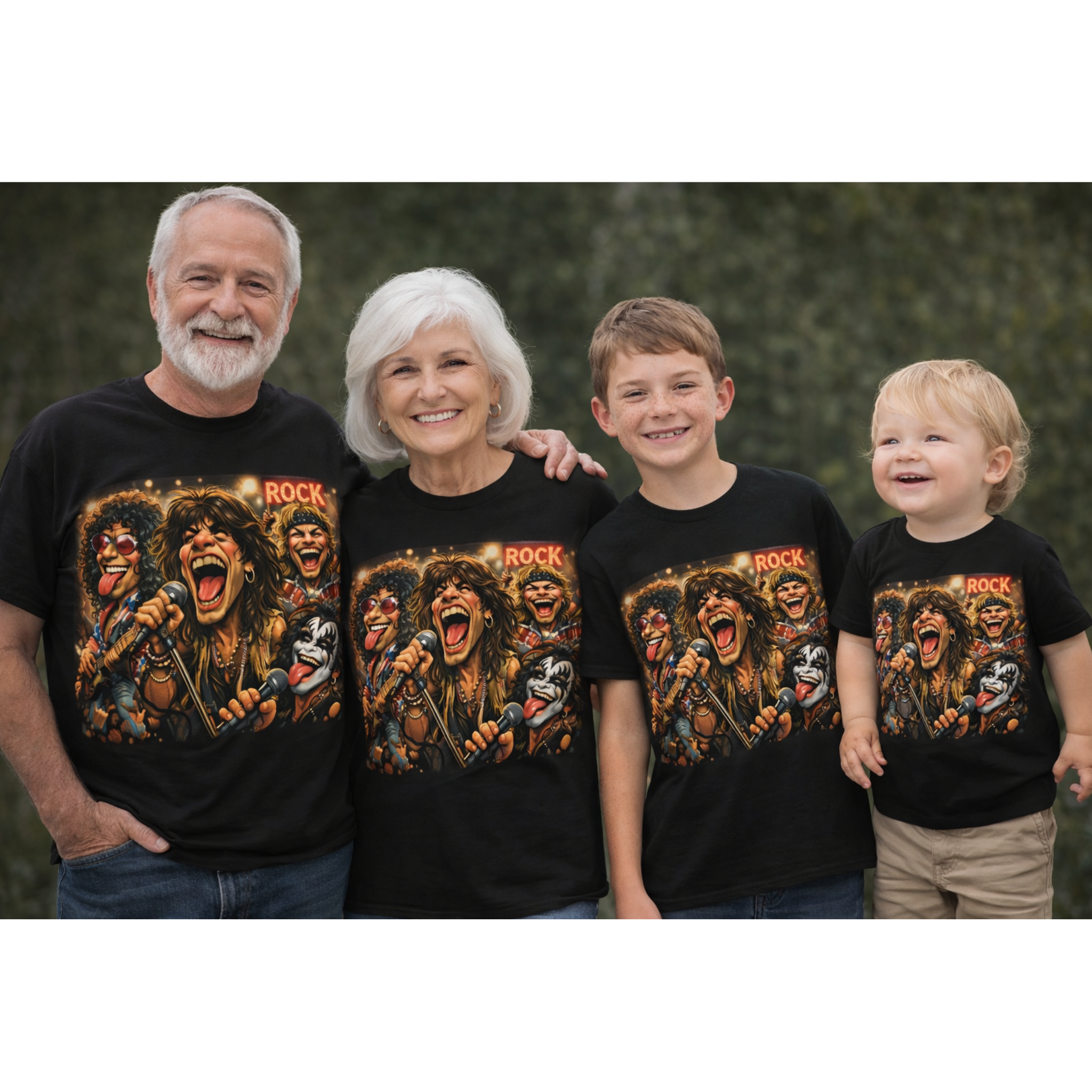 Band Tees for the Whole Family - Rock Music Apparel