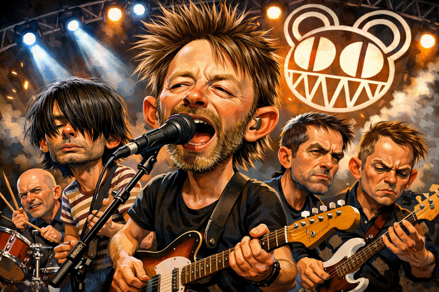 Rock Through the Decades Poster Collection