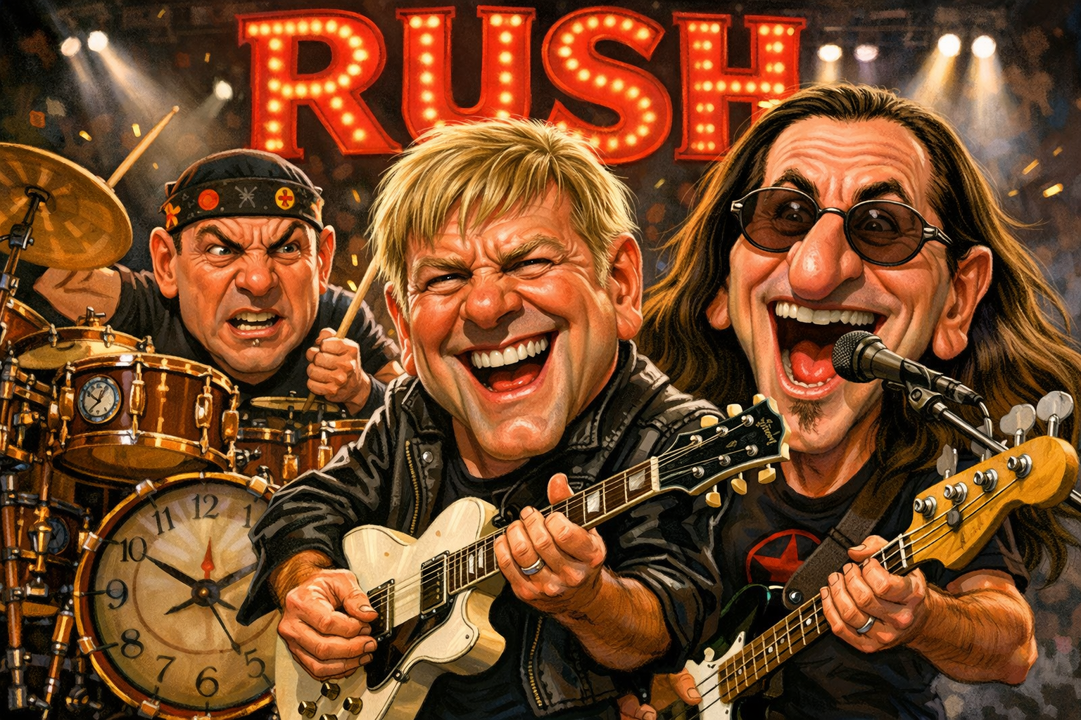 Rock Through the Decades Poster Collection