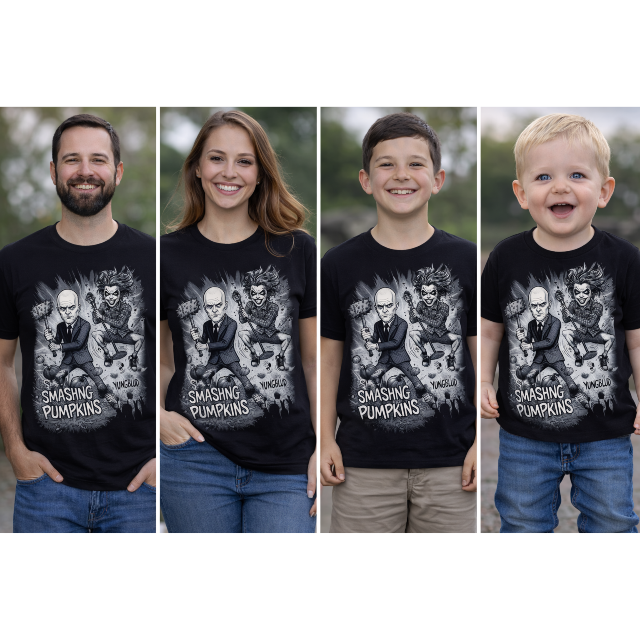 Band Tees for the Whole Family - Rock Music Apparel