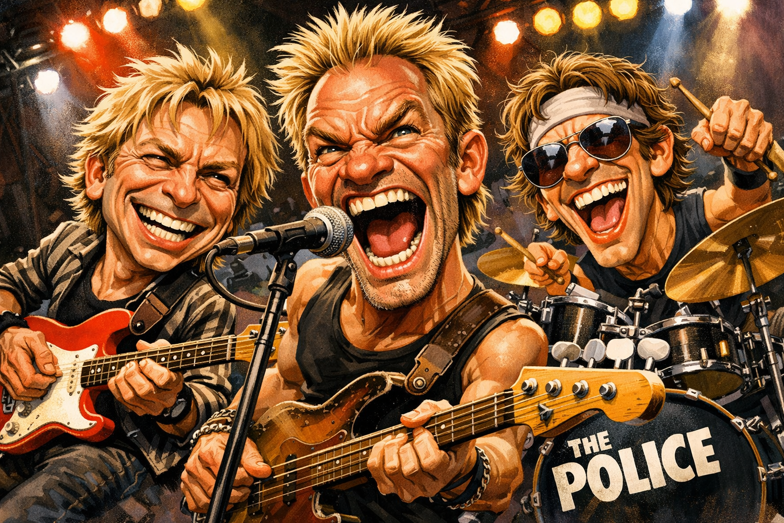 Rock Through the Decades Poster Collection