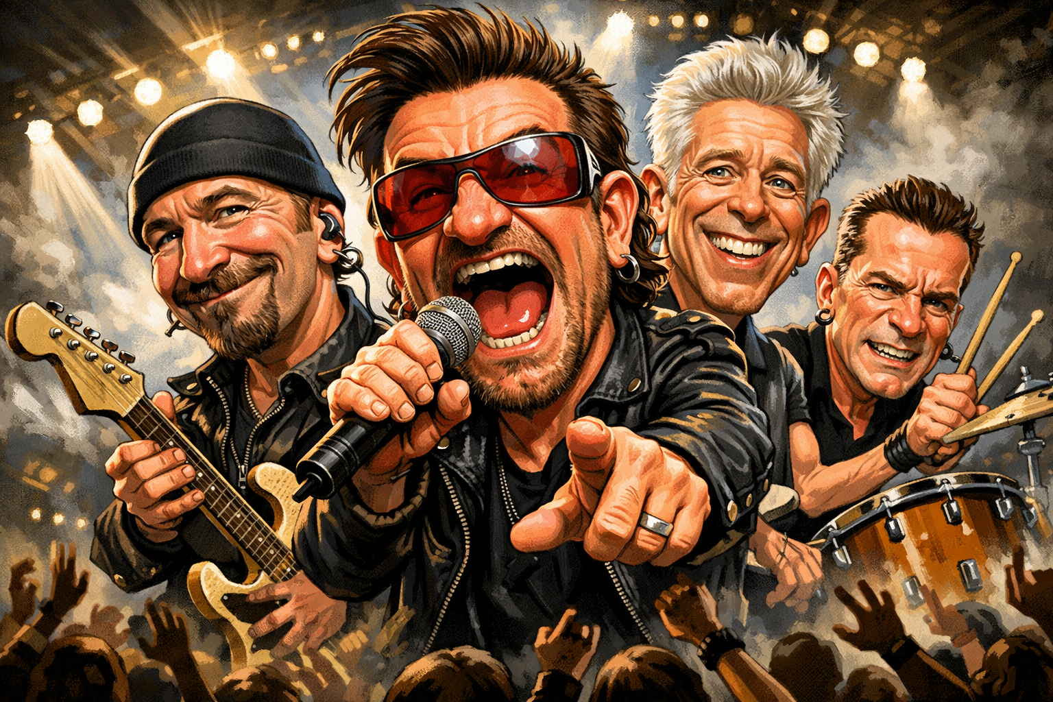 Rock Through the Decades Poster Collection