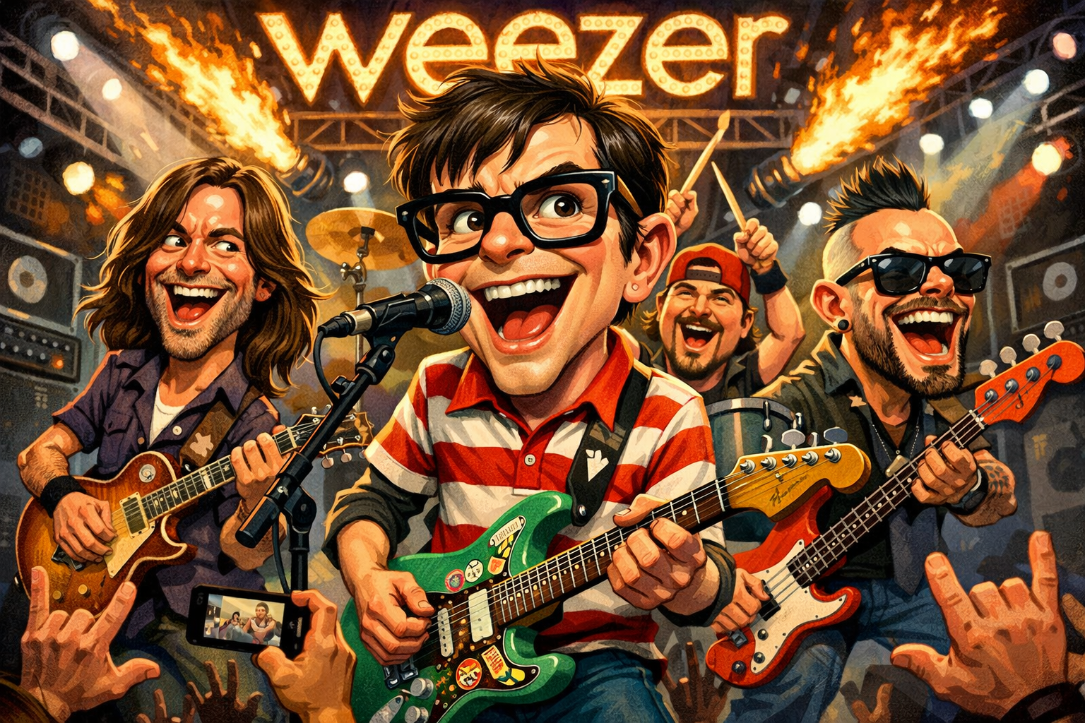 Rock Through the Decades Poster Collection