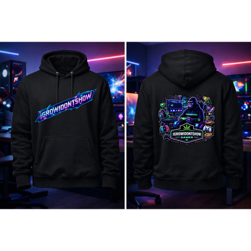 IGROWIDONTSHOW Official Gaming Merch – Tees, Hoodies