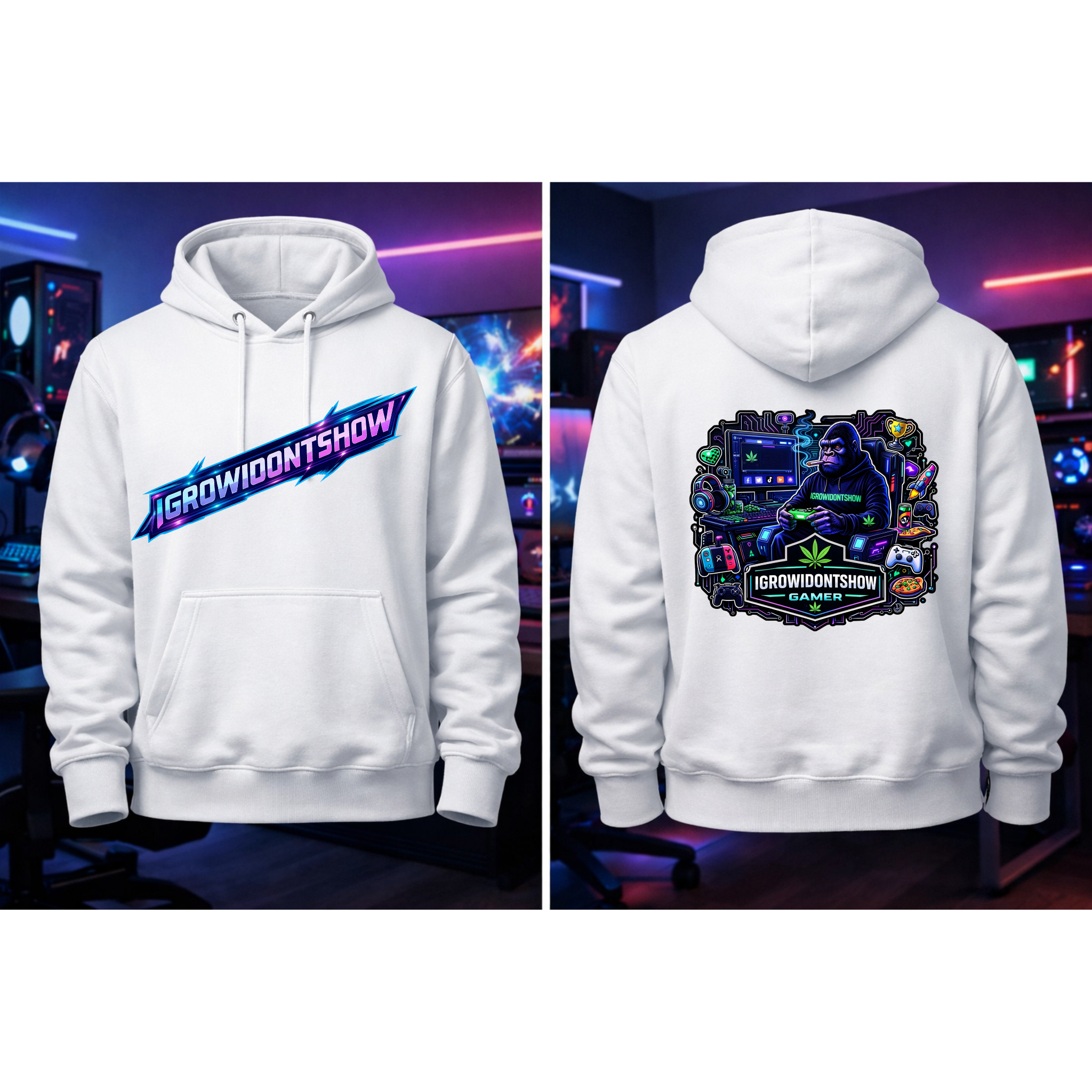 IGROWIDONTSHOW Official Gaming Merch – Tees, Hoodies