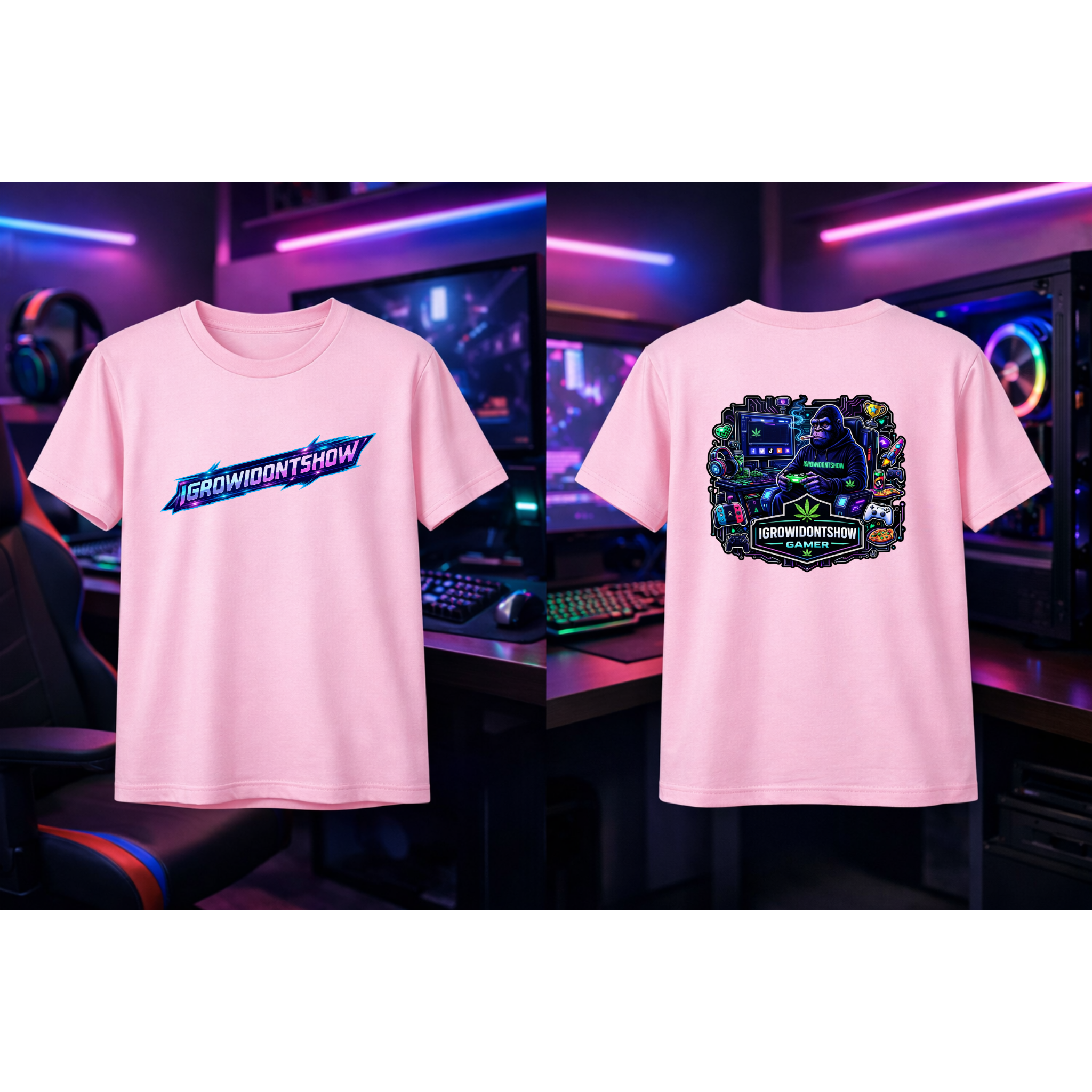 IGROWIDONTSHOW Official Gaming Merch – Tees, Hoodies