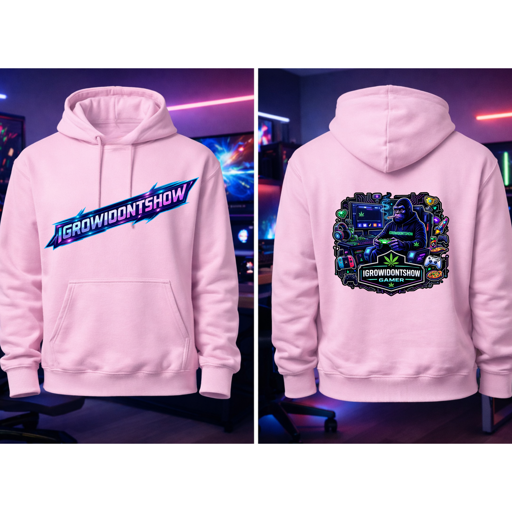 IGROWIDONTSHOW Official Gaming Merch – Tees, Hoodies