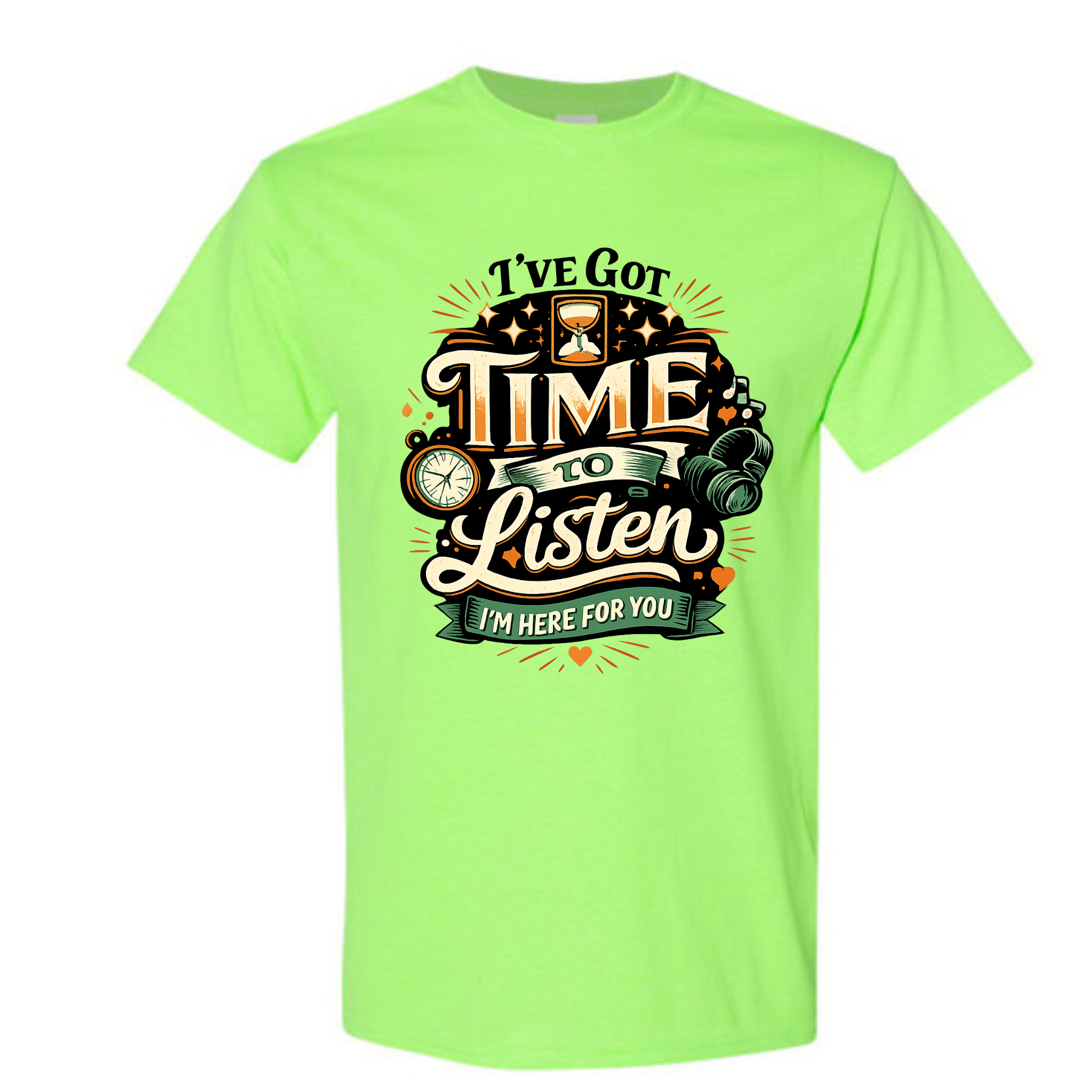 Neon Colors Mental health T-shirts