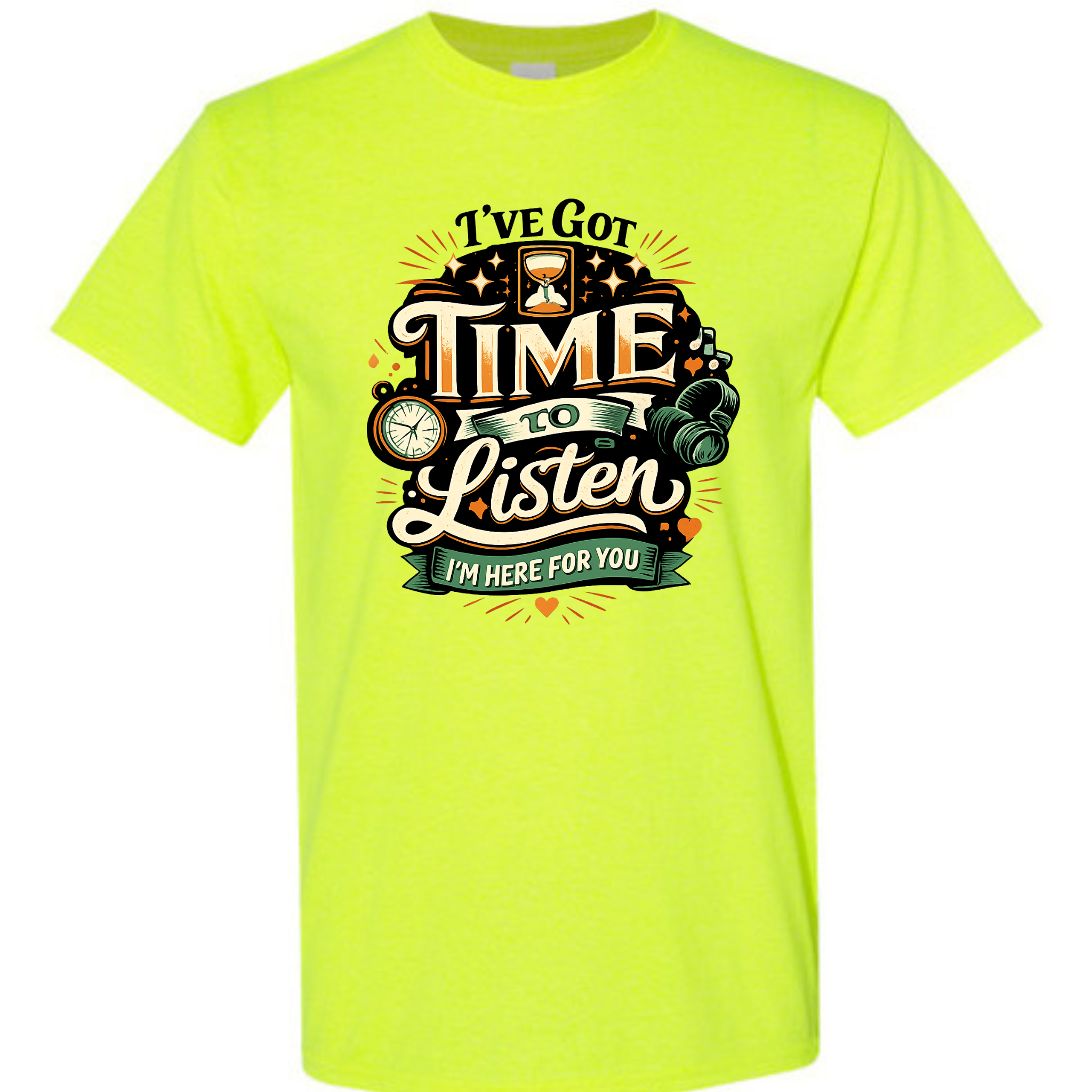 Neon Colors Mental health T-shirts