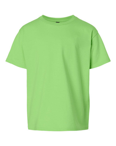 kiwi Green t-shirt on a white background