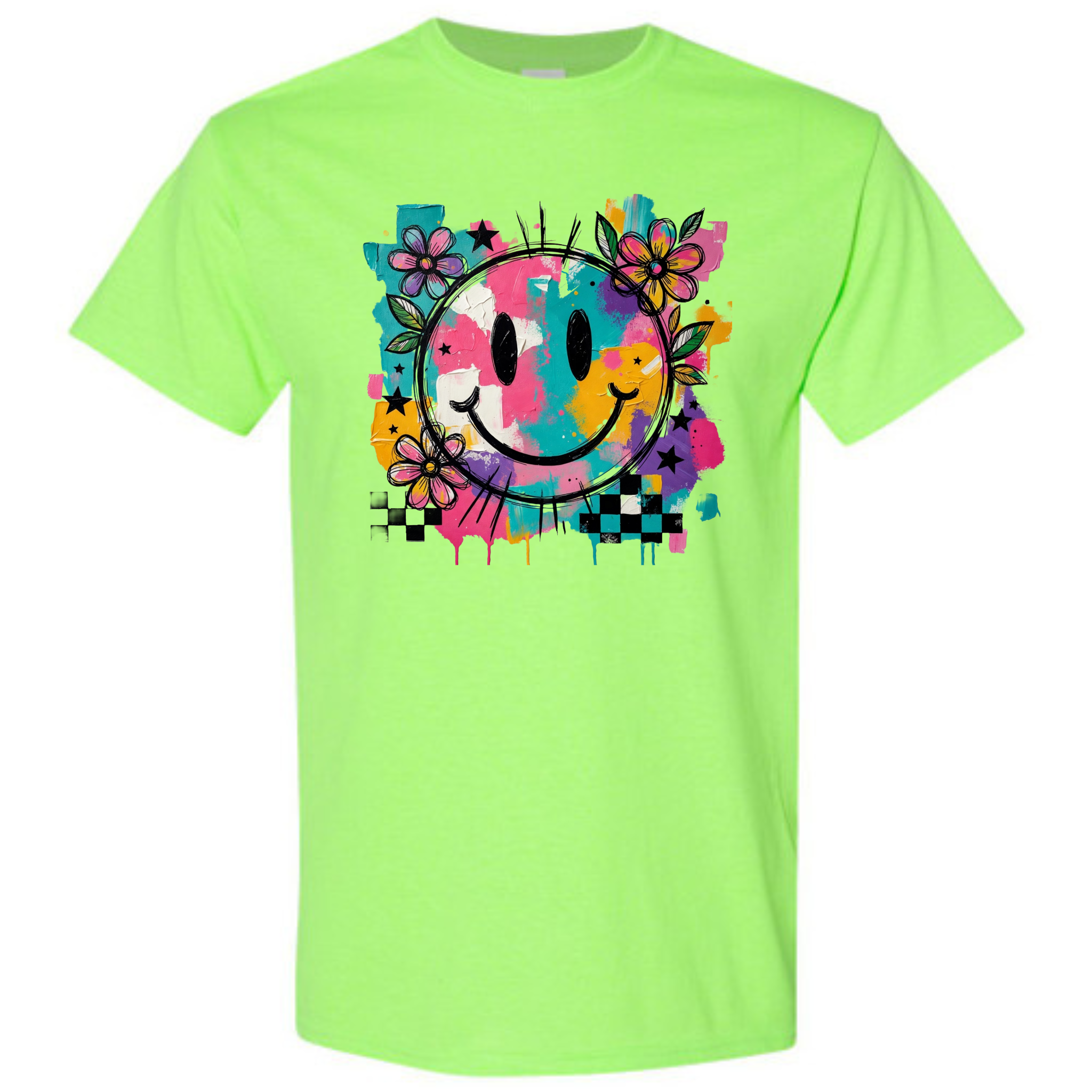 Neon Colors Mental health T-shirts