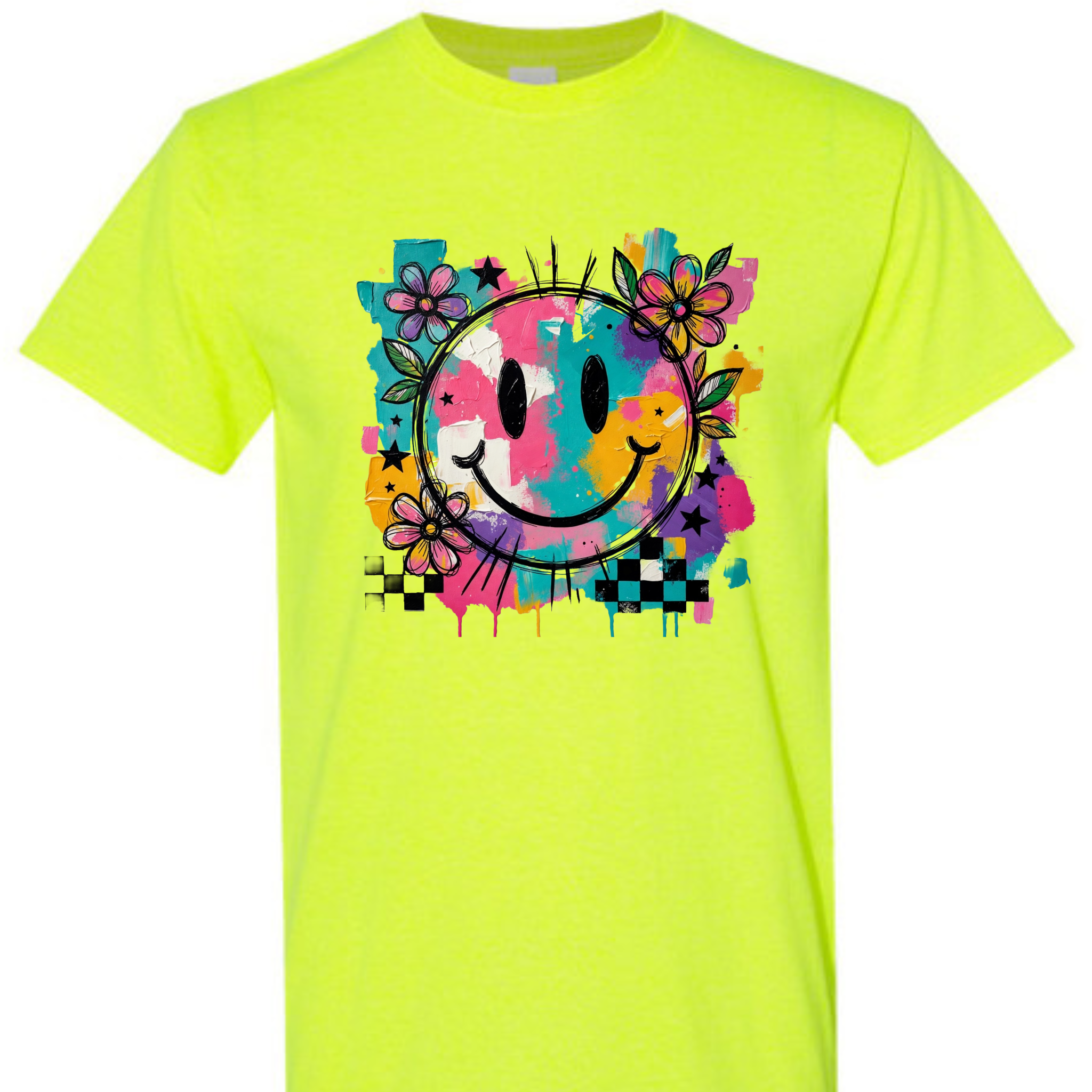 Neon Colors Mental health T-shirts